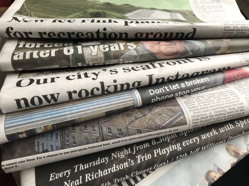 Random – The many uses of a Newspaper